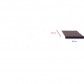 Composition Mod. Classic 60 cm with legs, shelf and wing