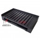 Burner grill for fireplace with ash box various sizes