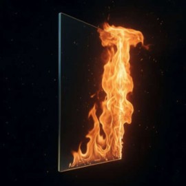 Vidre per a estufa de llenya o pèl·let