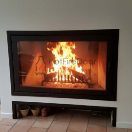 Puerta para chimenea 750x500mm