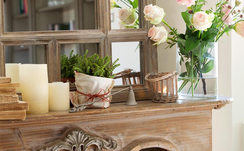 Cómo decorar tu chimenea