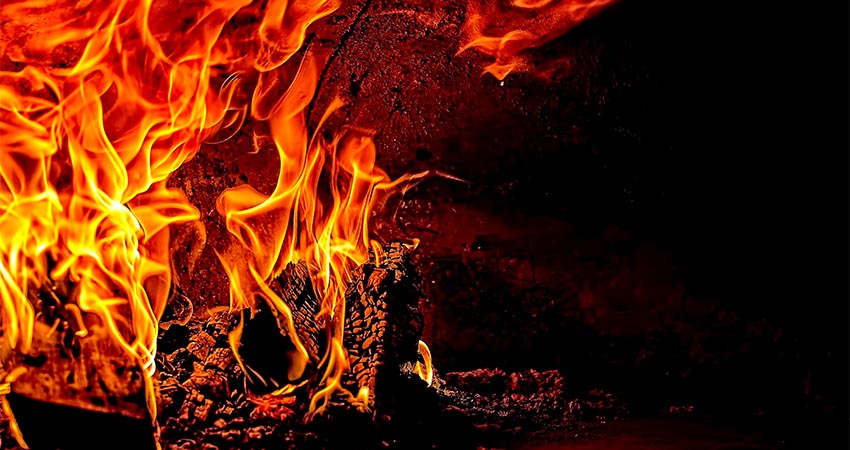 ¿Qué es la combustión en una chimenea