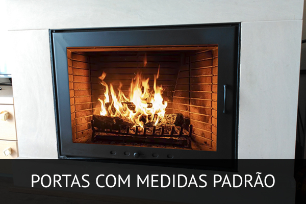 Portas com medidas padrão